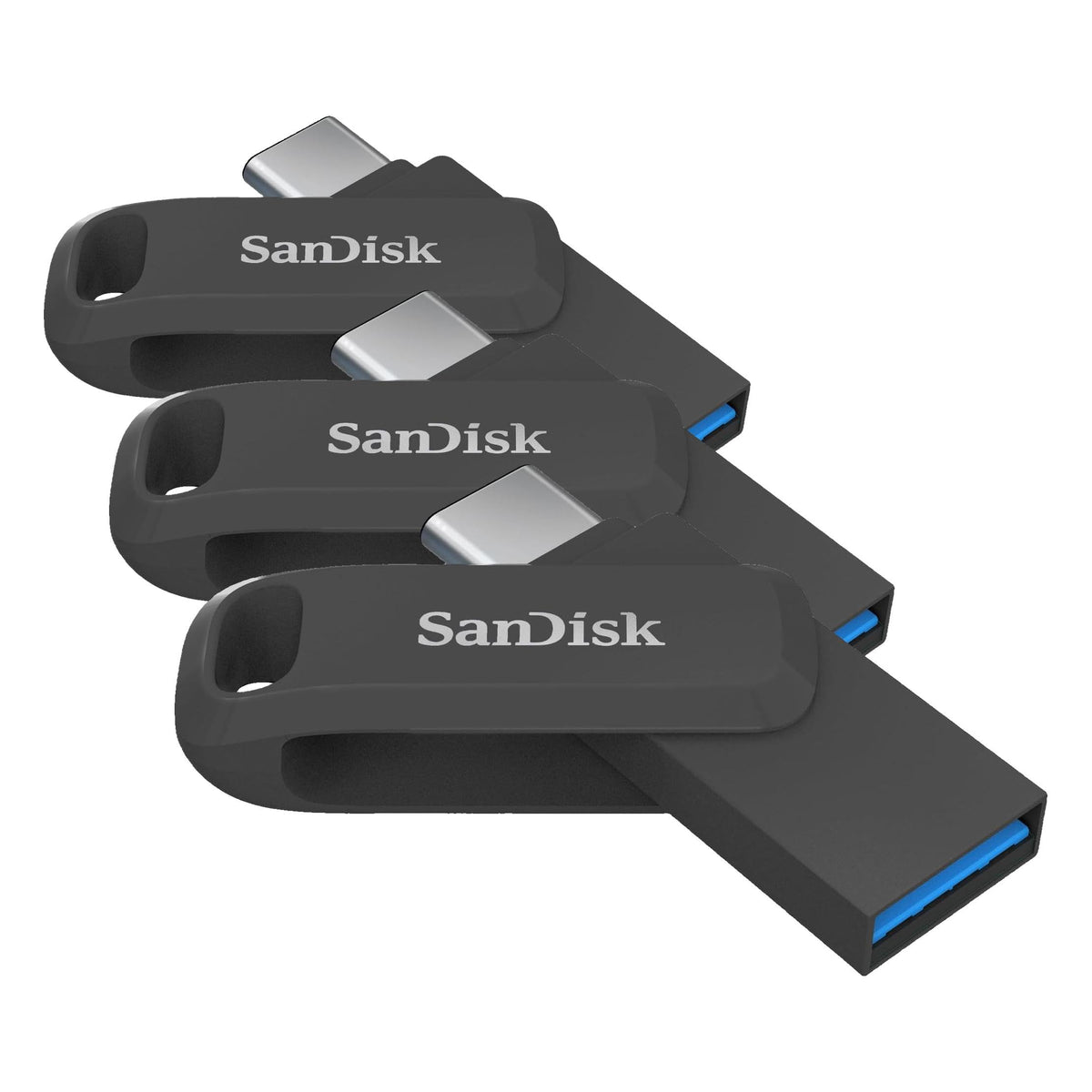 SANDISK Ultra Dual Drive Go 128GB, USB-C & USB-A, Up to 400MB/s Read Speeds