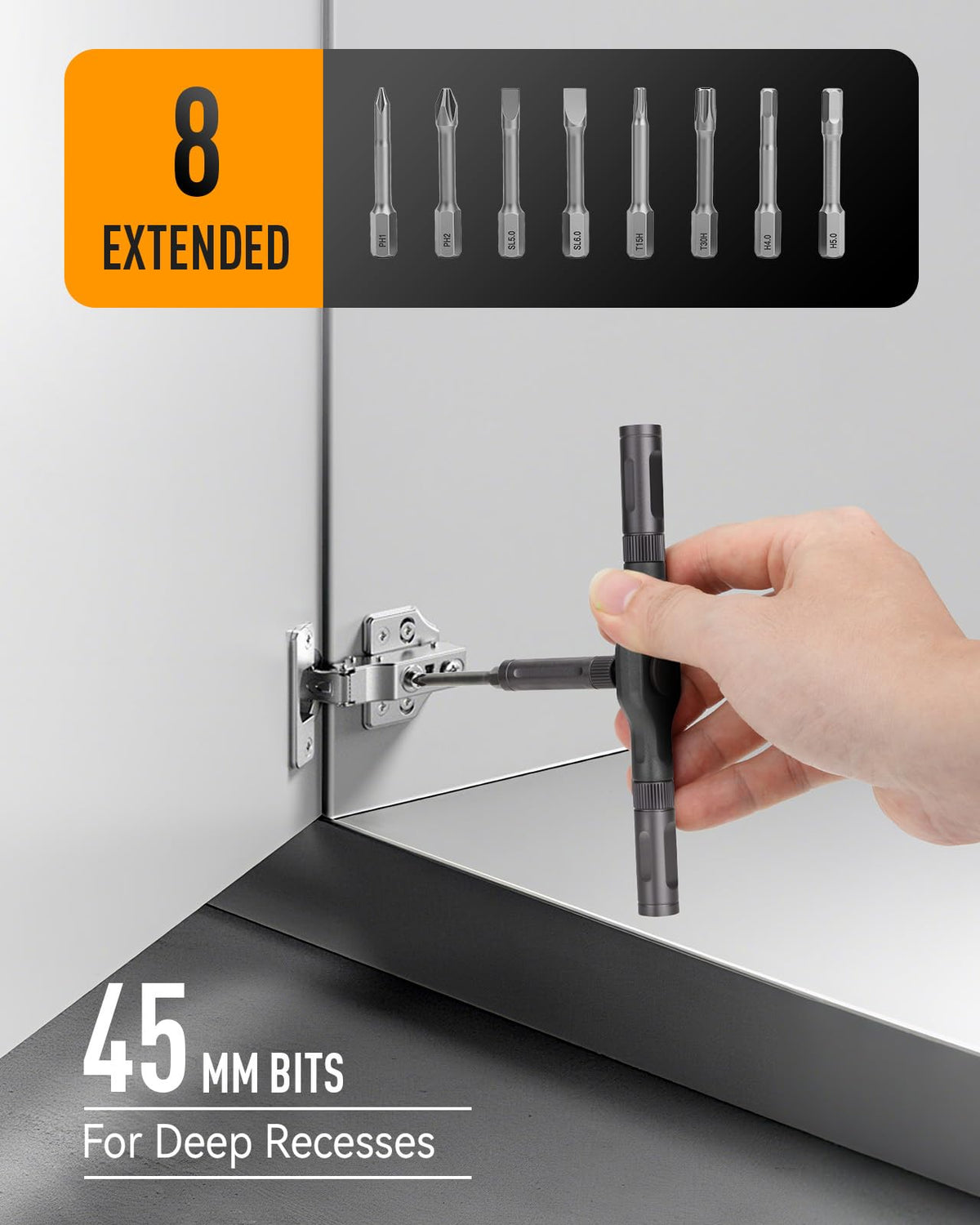 KELIN 68 in 1 Magnetic Ratchet Screwdriver Set, Multi Bit Ratcheting Torx Screwdriver Sets, Nut Drivers, Gifts for Men Who Have Everything, Stocking Fillers for Men Gifts for Him Dad
