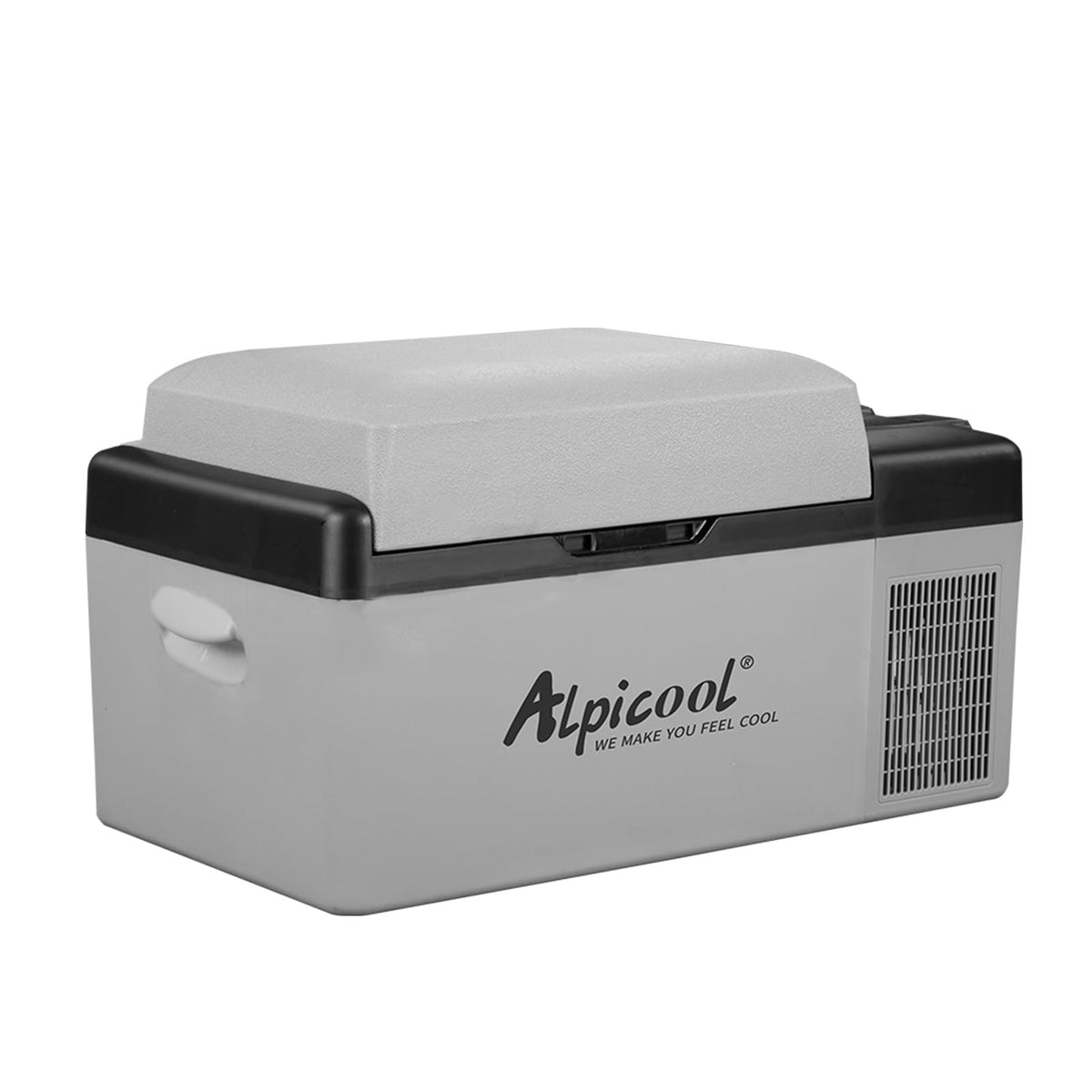 Alpicool 20L Car Fridge Freezer Portable Compressor Refrigerator, 12/24V DC & 230V AC Camping fridge -20℃~20℃ with APP Control, Energy Saving cooler for Caravan, Camping, Home, RV