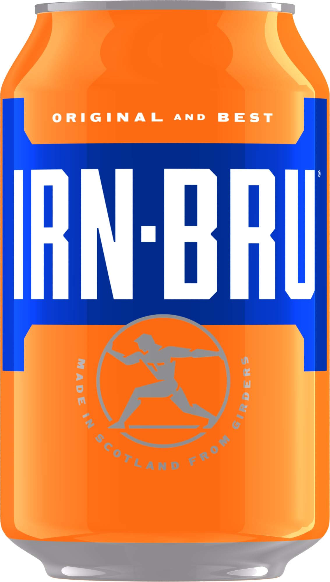 IRN-BRU Carbonated Soft Drink, 24 Pack, 330ml Cans