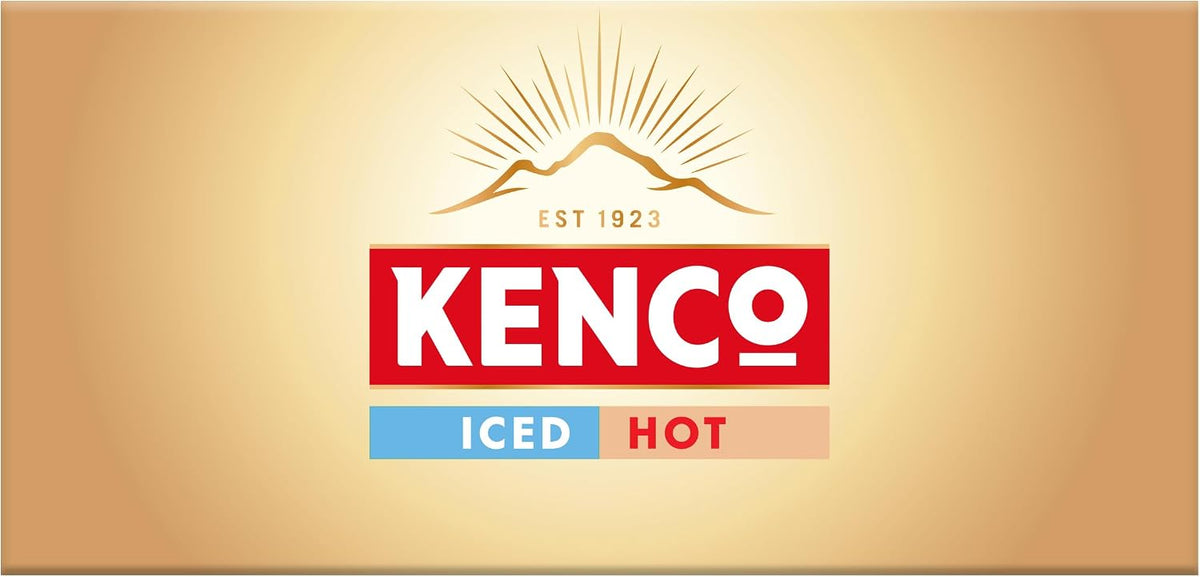 Kenco Iced Hot Salted Caramel Latte Sachets x8 (Pack of 5, Total 40 Sachets)