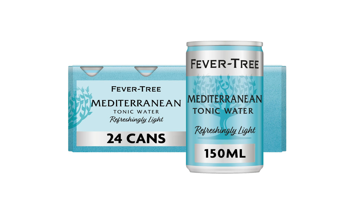Fever-Tree Refreshingly Light Indian Tonic Water, 24x150ml