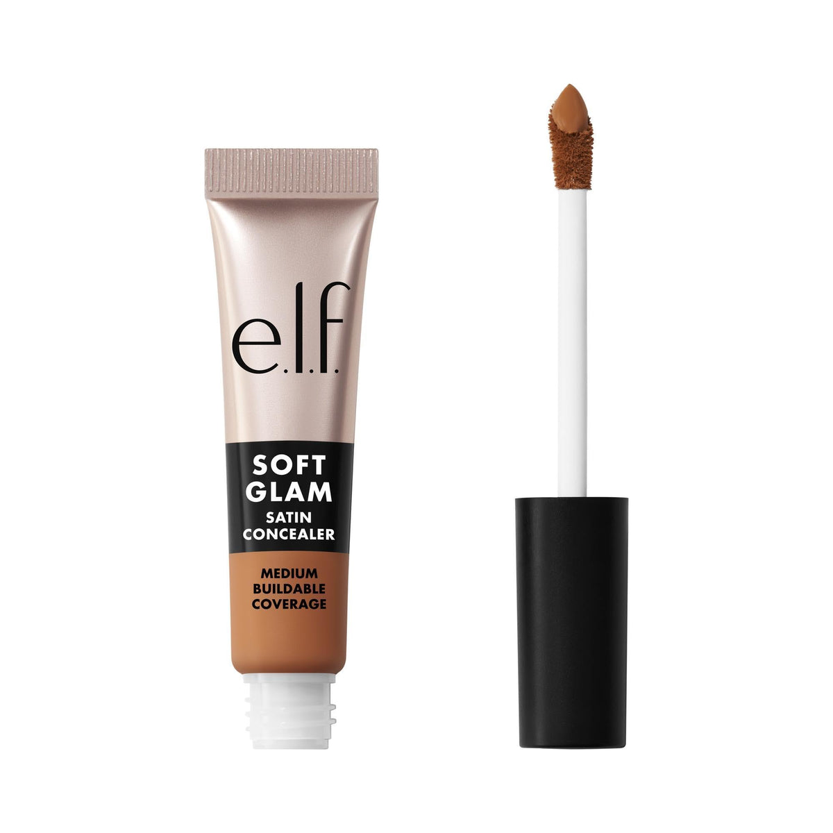 e.l.f. Soft Glam Satin Concealer, Medium Coverage for Blemishes & Under-Eye, Crease-Resistant, Long-Lasting, Vegan & Cruelty-Free, 10 Fair Cool