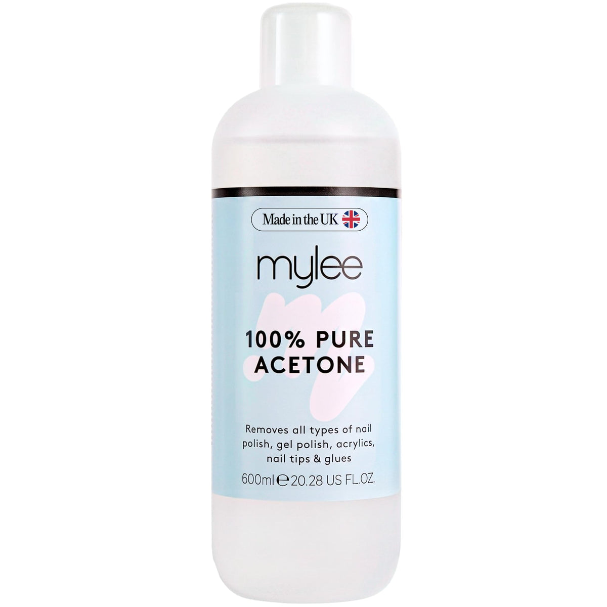 Mylee 100% Pure Acetone (300ml) - Gel Nail Polish Remover