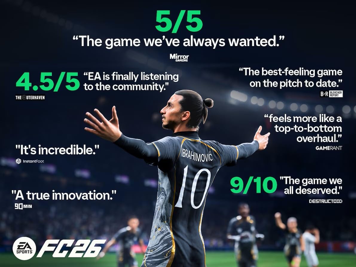 EA SPORTS FC 26 Standard Edition XBOX Series X / XBOX One - disc | VideoGame | English
