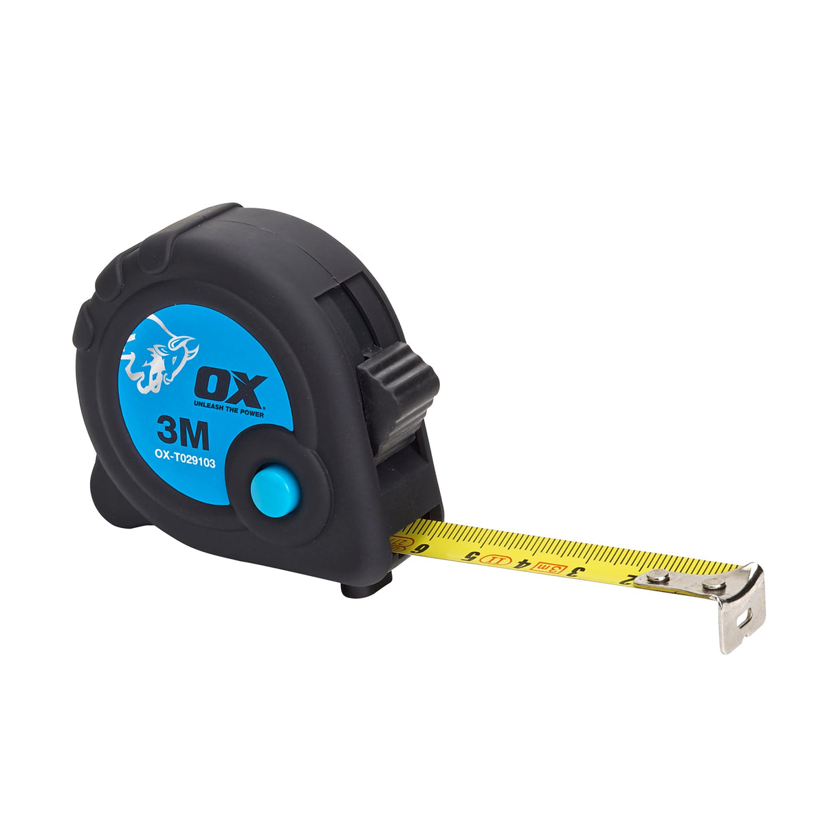 OX Trade 8m Tape Measure Twinpack - Metric & Imperial, Nylon Coated Blade