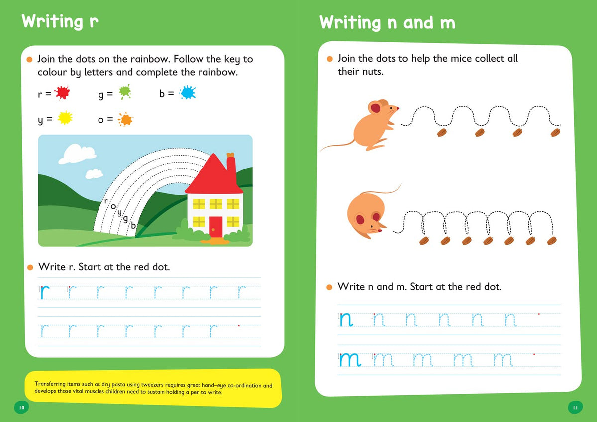 First Writing Workbook Ages 3-5: Ideal for home learning (Collins Easy Learning Preschool)