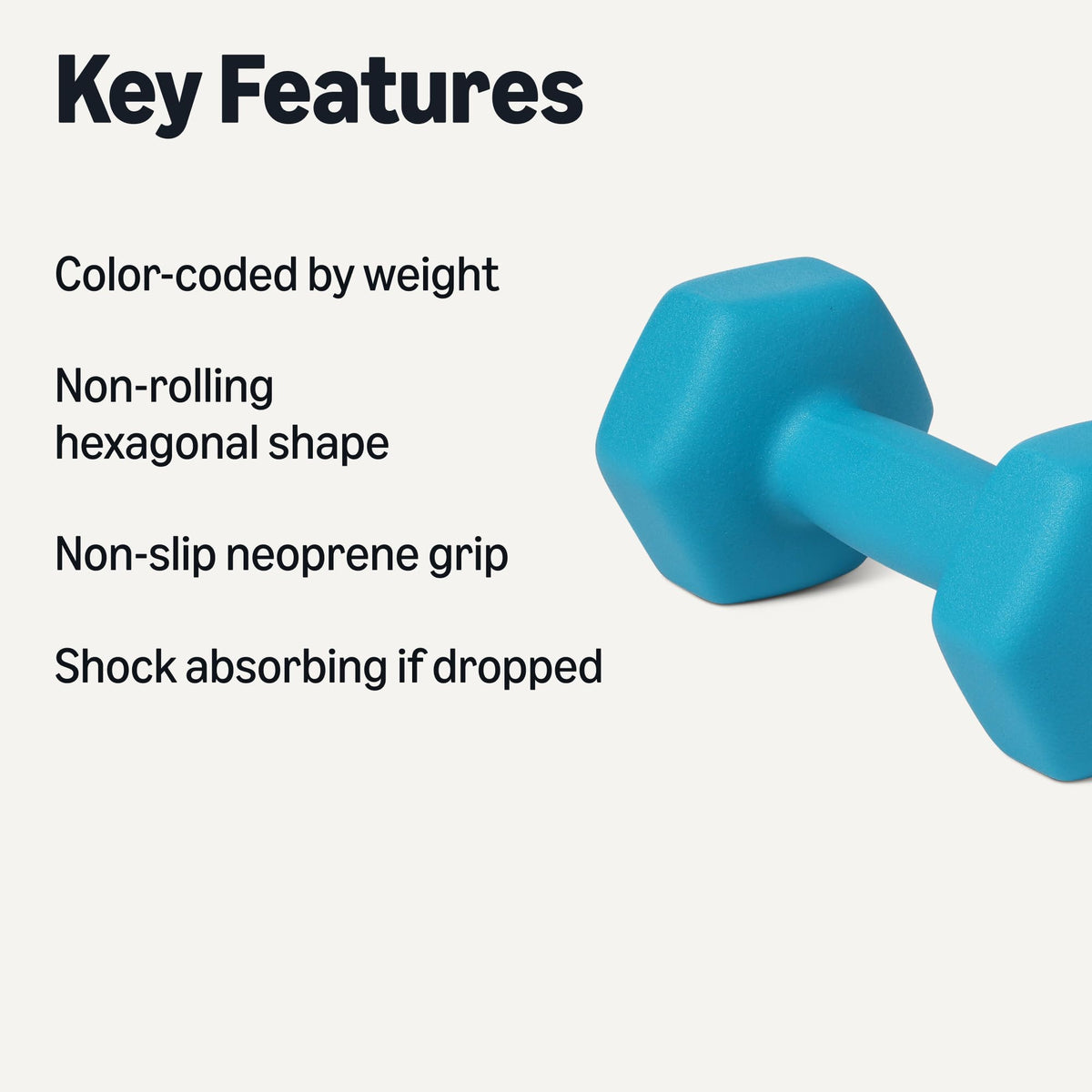 Amazon Basics Neoprene Dumbbell Pair