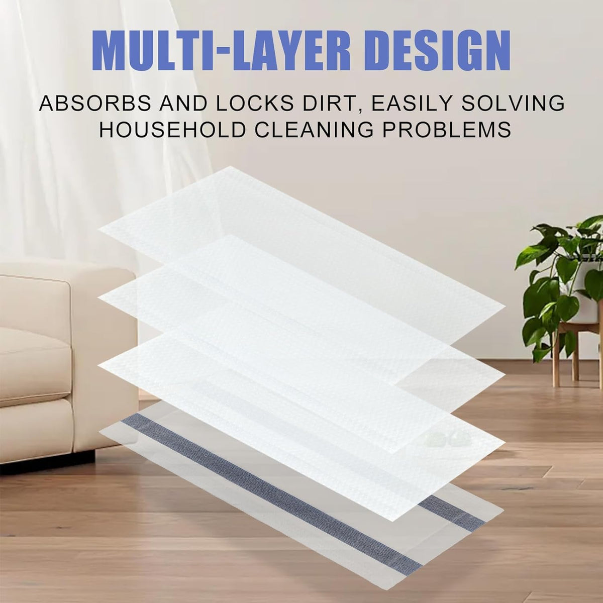 30 Pads Power Mop Refills for Flash Power Mop,Multi-Surface Mop Refill Pads