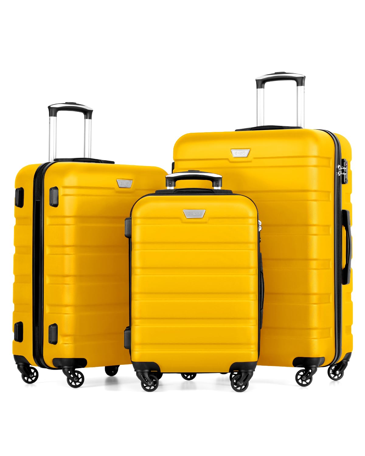 COOLIFE 28 Inch Large Suitcase, ABS+PC, Lightweight Hard Shell Luggage