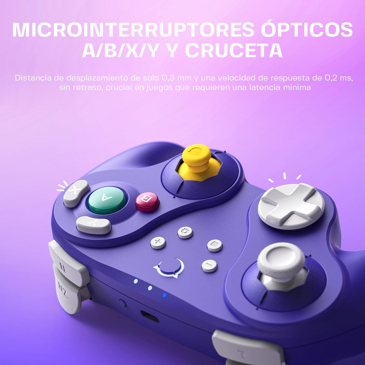 NYXI Hyperion 3 Switch 2 Controller – World's First Third-Party Wireless Controller for Switch 2, 9-Axis Gyro, Hall Effect Joysticks, Full Mechanical Button, Dual Back Button & Adjustable Vibration