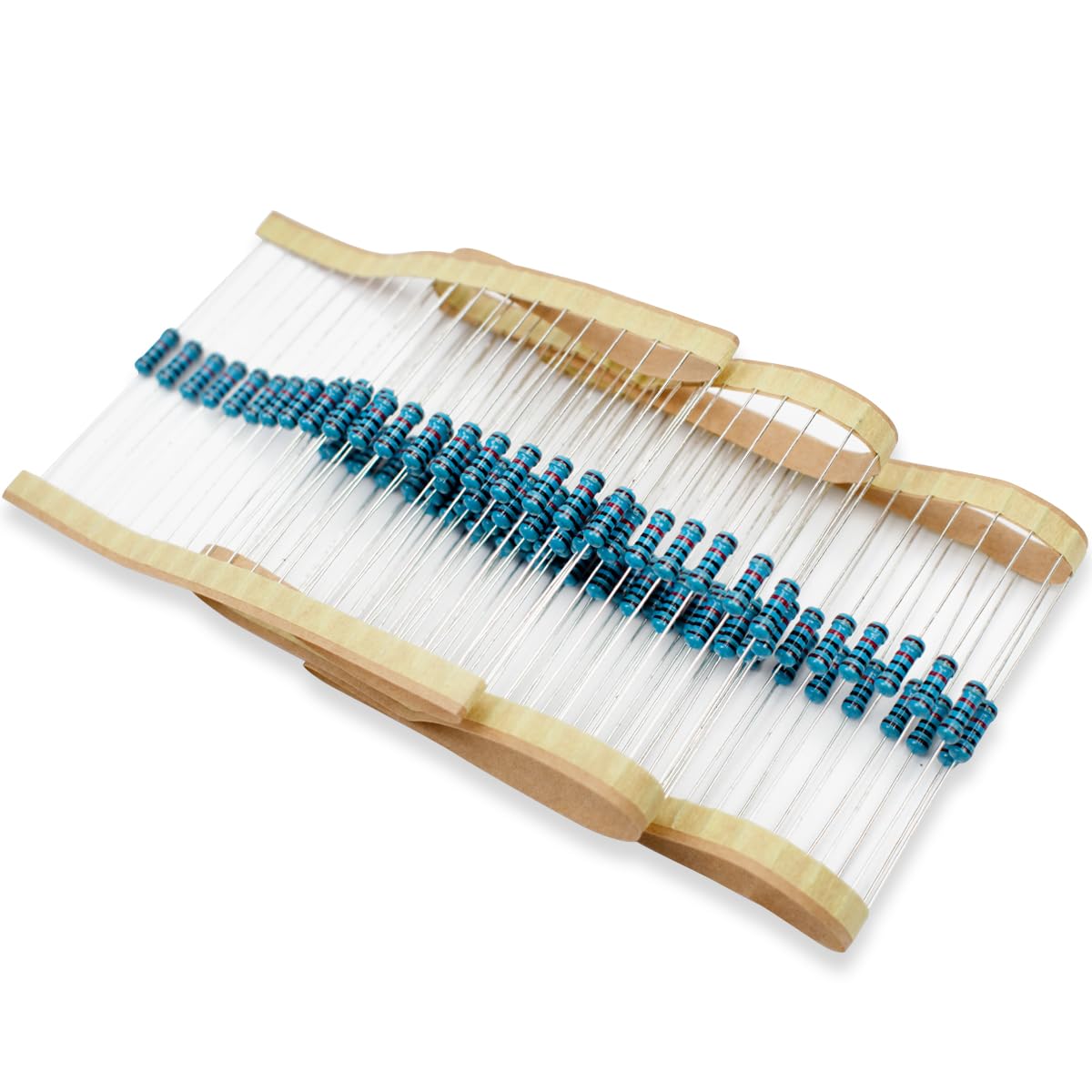 50 Pcs 1W 1% Tolerance 0.1 Ohm Metal Film Resistor Resistance for DIY Project and Experiments