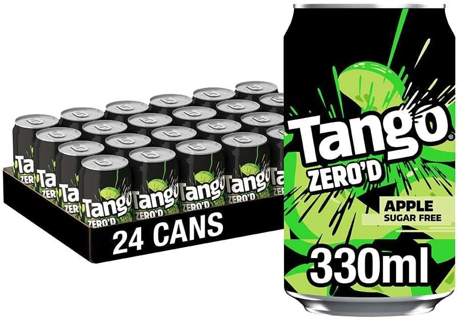 Tango Apple Sugar Free | 330ml Can | 24 Pack