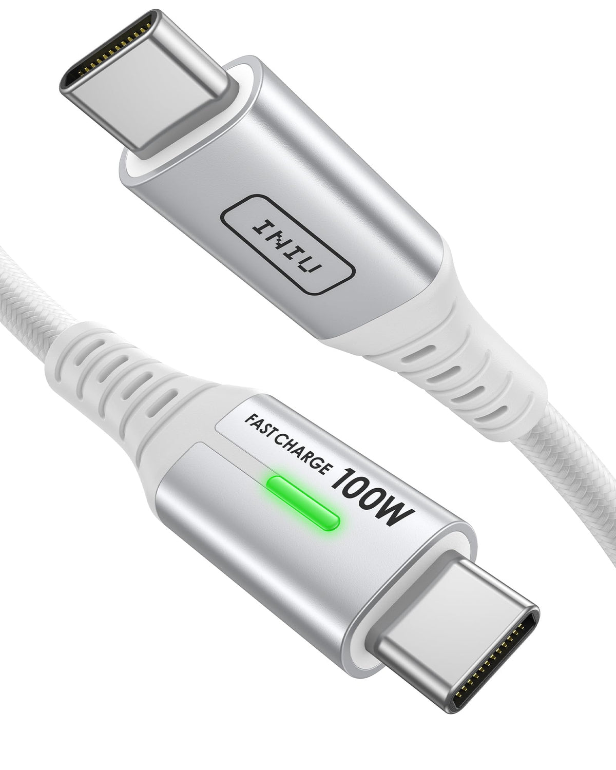 INIU USB C Cable, 2m 100W Fast Charging USB C to USB C Cable