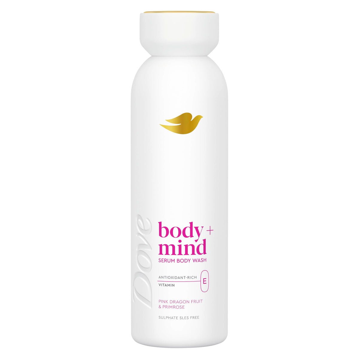 Dove Body + Mind Jojoba Oil & Coconut Milk Serum Body Wash body cleanser with antioxidant-rich vitamin E for glowing skin 350 ml