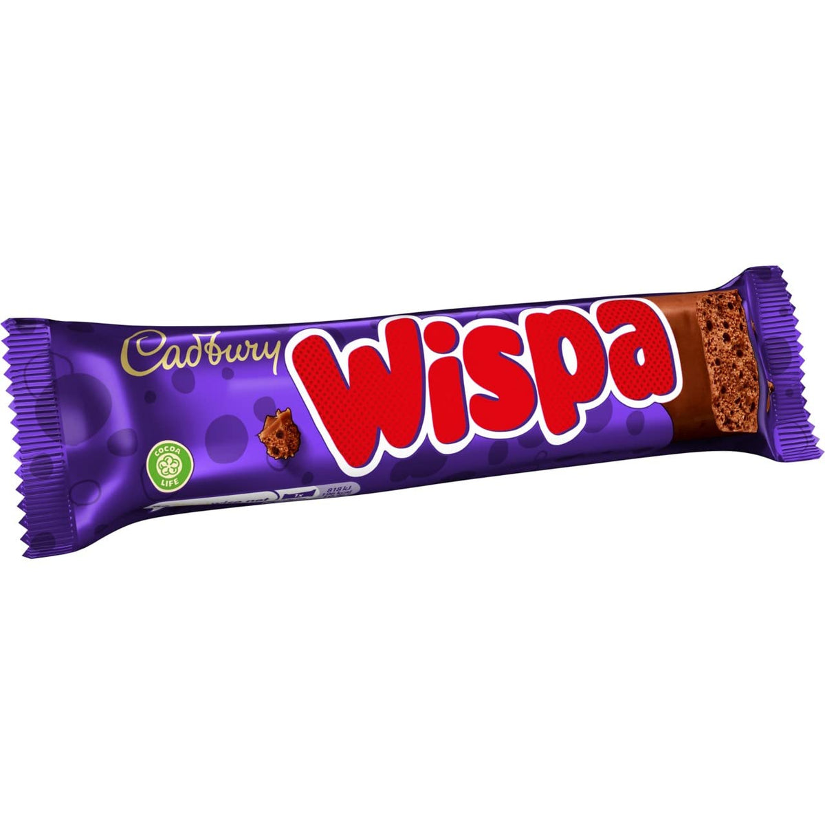 Cadbury Wispa Chocolate Bar, Smooth Milk Chocolate, 4 x 27.9 g (Pack of 1)