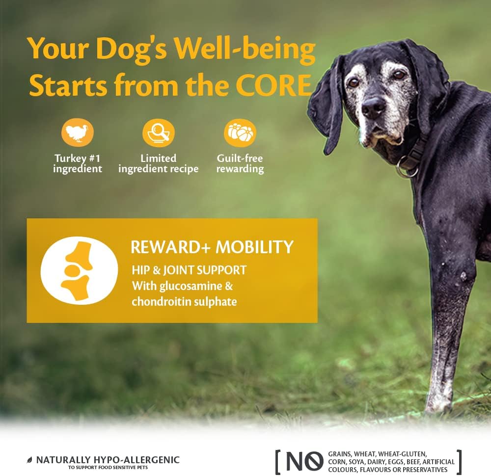Wellness CORE Reward+ Mobility 170g, Turkey – Soft Dog Treats