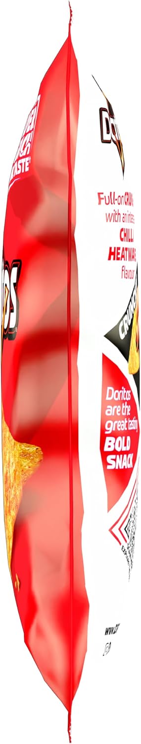 Doritos Chilli Heatwave Tortilla Chips Sharing Bag Crisps 180g