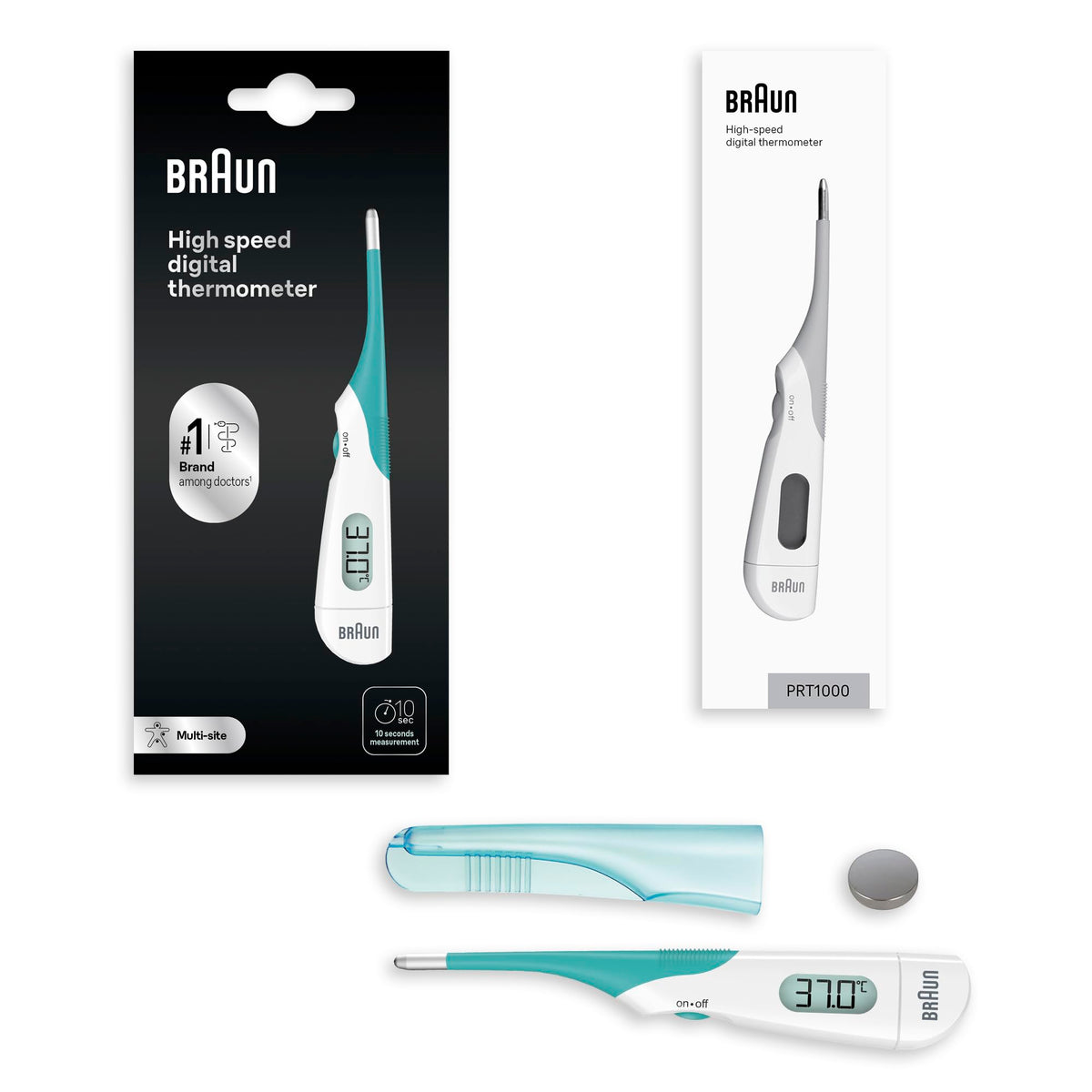 Braun Age Precision Digital thermometer | Digital Stick Multi-Site Usage