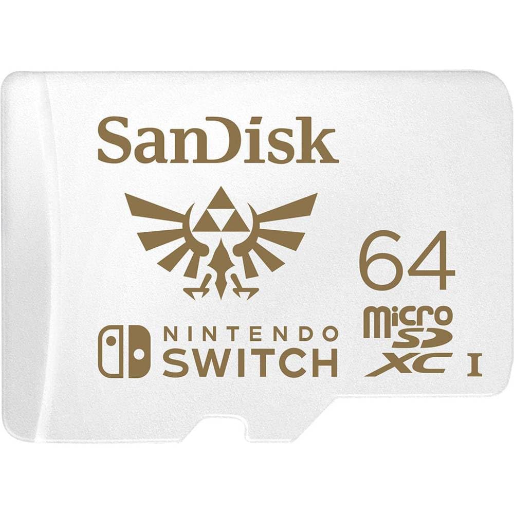 SANDISK microSD Card 128GB, Super Mario Super Mushroom Edition