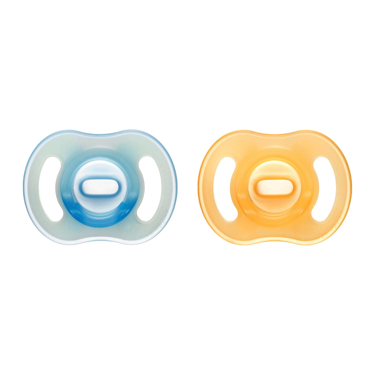 Tommee Tippee Ultra-Light StayPut Night Glow Dummy 6-18m Pack of 2