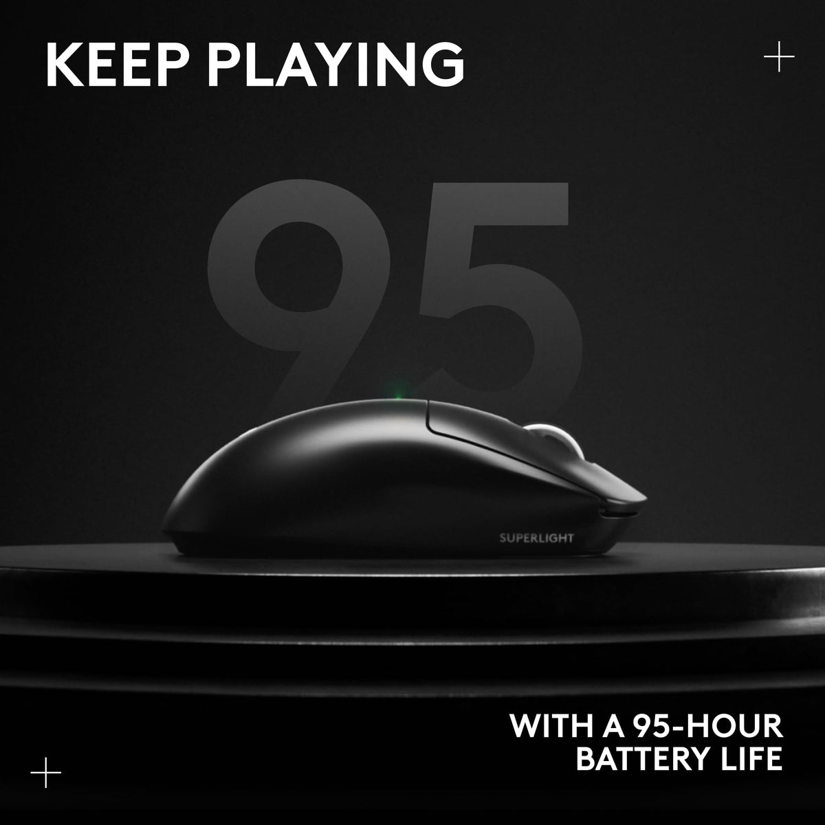 Logitech G PRO X SUPERLIGHT 2 SE Wireless Gaming Mouse, 60 g pro-grade mouse with 5 programmable buttons, 44K DPI sensor, 888+ IPS, 1 kHz report rate, USB-C charging for PC/Mac - Black