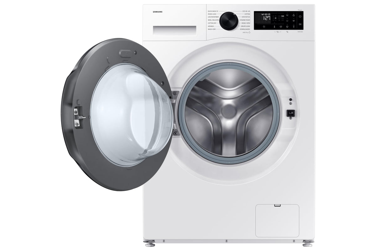 Samsung Series 7 Washer Dryer, AI Energy Wi-Fi enabled, 11/6kg 1400rpm, Black, WD11DB7B85GBU1