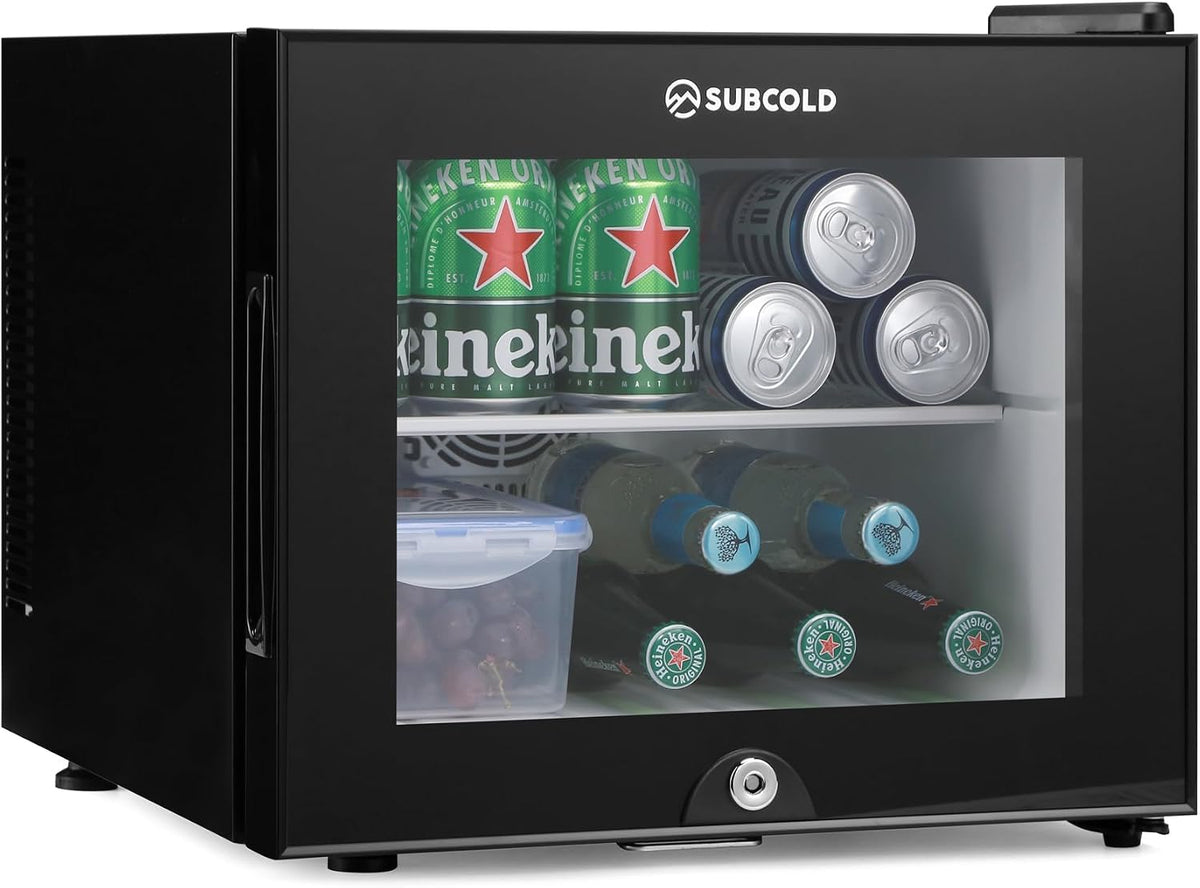 Subcold Aire20-G Mini Fridge | 20L | Frost-Free | Glass Door | LED