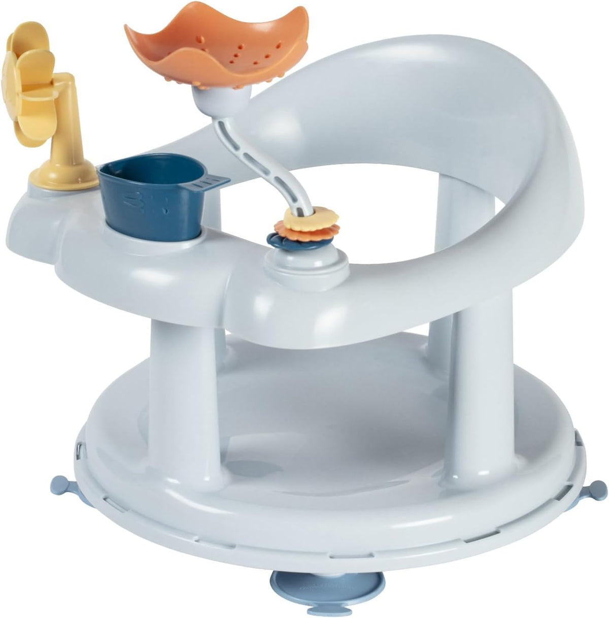 Bebeconfort Playful Swivel Baby Bath Seat, 0–10 kg, Blue