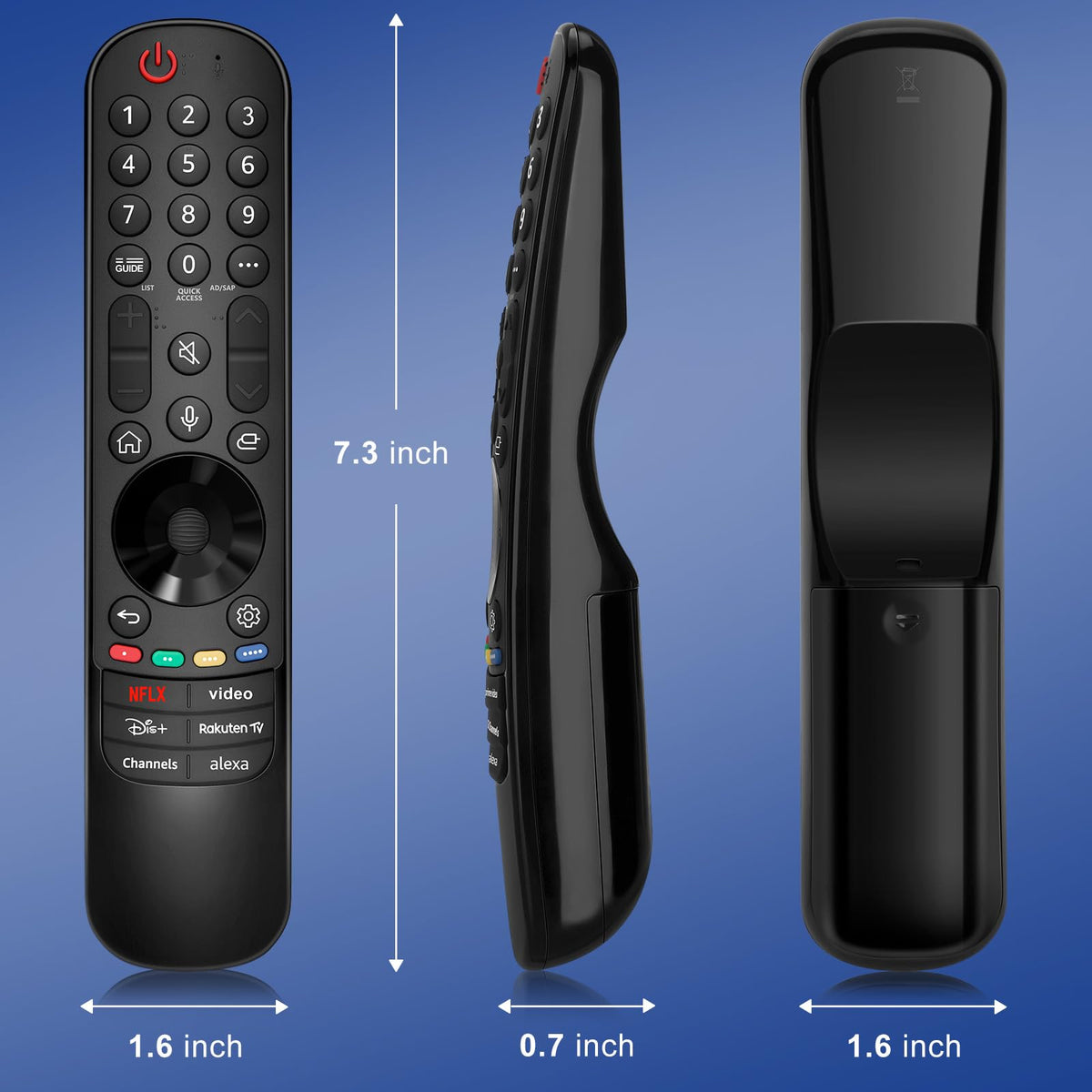 Universal for Samsung TV Remote Replacement【2 Pack】