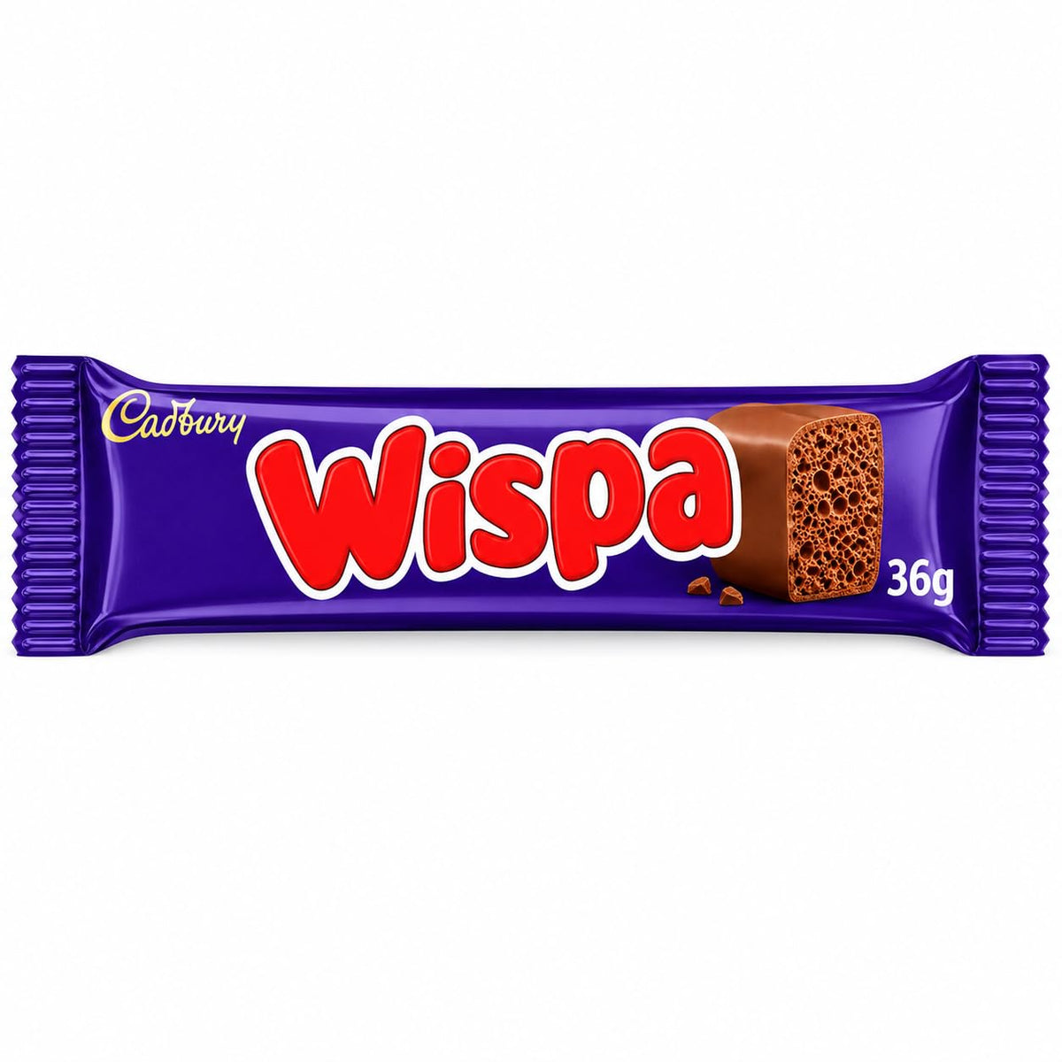 Cadbury Wispa Chocolate Bar, Smooth Milk Chocolate, 4 x 27.9 g (Pack of 1)