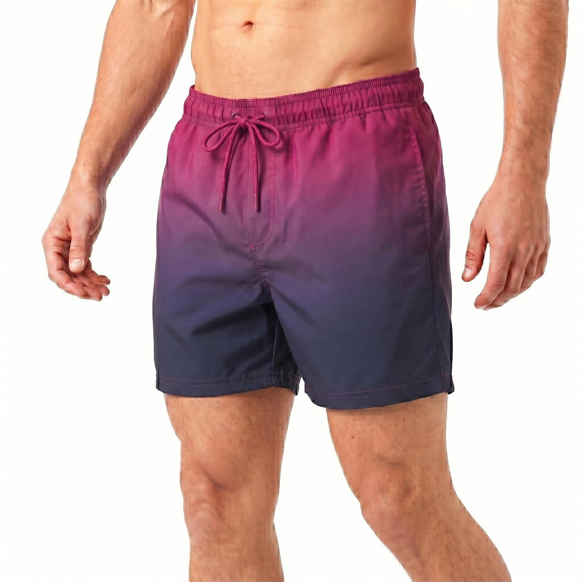 RIPT Men’s Quick Dry Swim Shorts Mesh Lining Drawstring UV 50 Beach Trunks