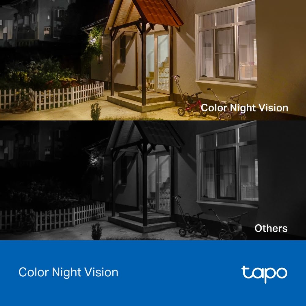 Tapo 2K QHD Wireless Indoor/Outdoor Smart Security Camera