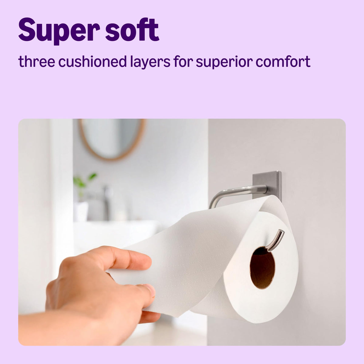 by Amazon Super Soft Toilet Tissue, 3-ply, 9 Rolls (1 Pack of 9), 200 Sheets per Roll