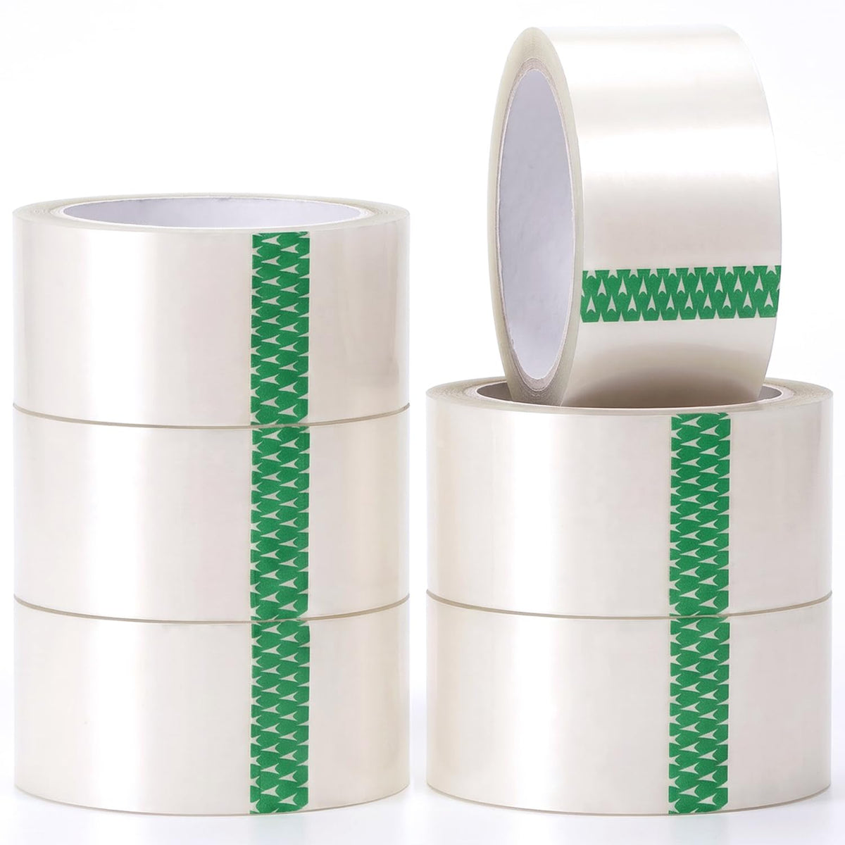 iSOUL Parcel Tape, 6 Rolls Packing Tape Strong Heavy Duty Fragile Tape 48mm x 66m For Packing Boxes Packaging Tape Moving tape Parcel Tape Strong Fragile, Packing Tape Strong for Moving House