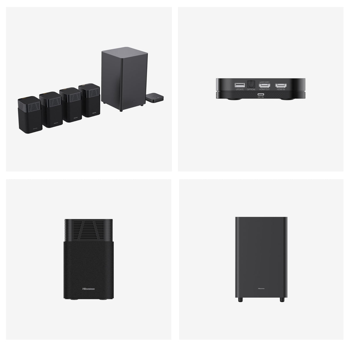 Hisense HS2000 2.1 CH All-In-One Soundbar for TV