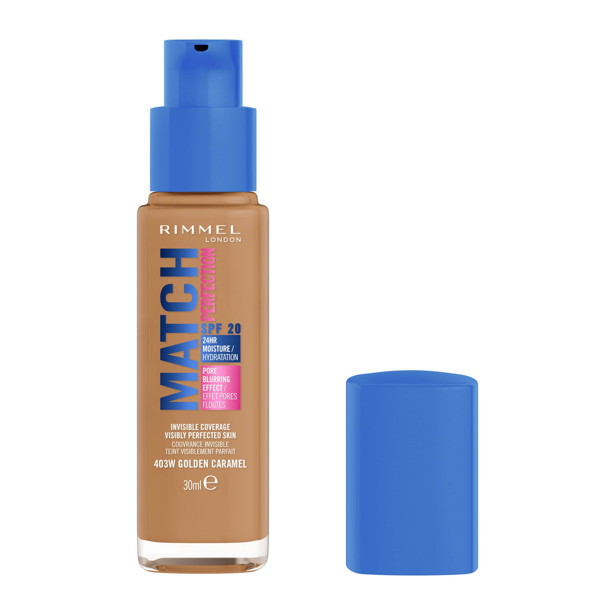Rimmel London Match Perfection Foundation SPF20, 200 Soft Beige