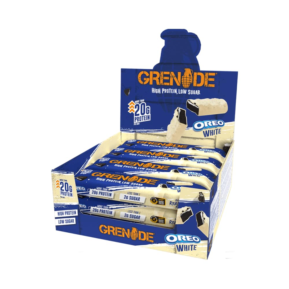 Grenade Chocolate Chip Salted Caramel Protein Bars, 12 x 60 g