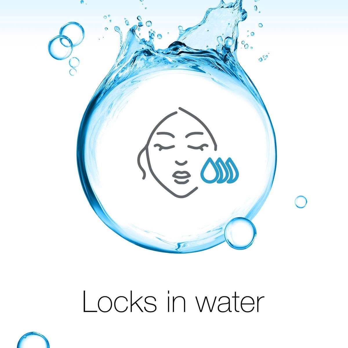 Neutrogena Hydro Boost Water Gel (1x 50ml), Oil-Free Face Cream with Hyaluronic Acid, Amino Acids and Electrolytes, Lightweight Face Care with 72 Hour Hydration, For Acne-Prone and Sensitive Skin