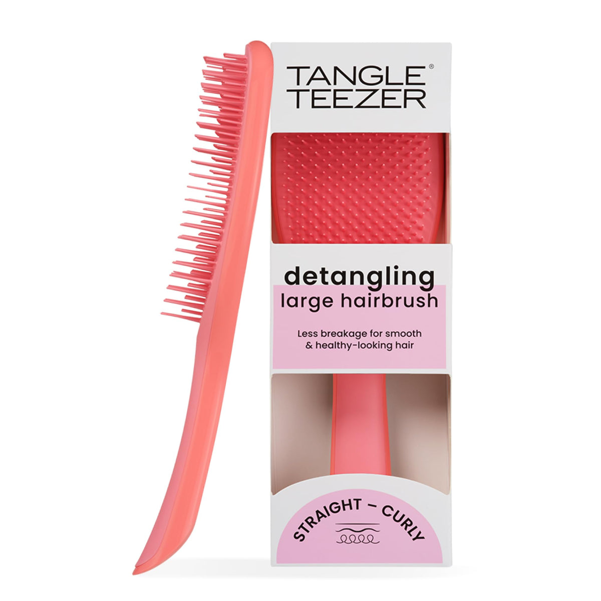 Tangle Teezer The Ultimate Detangler Straight to Curly Hairbrush
