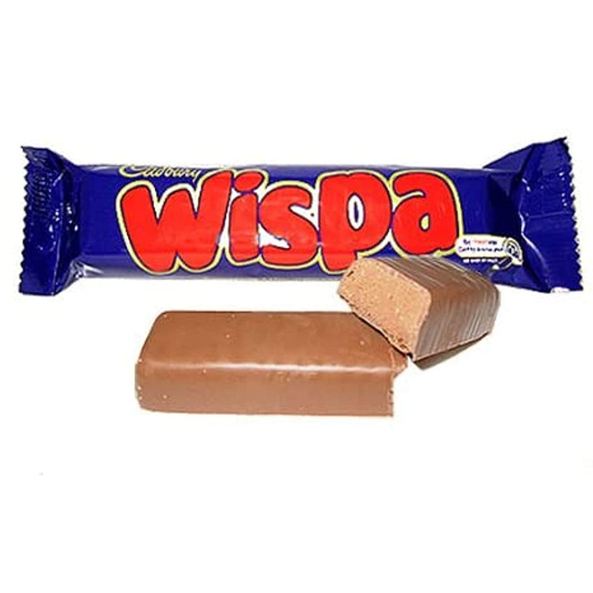 Cadbury Wispa Chocolate Bar, Smooth Milk Chocolate, 4 x 27.9 g (Pack of 1)
