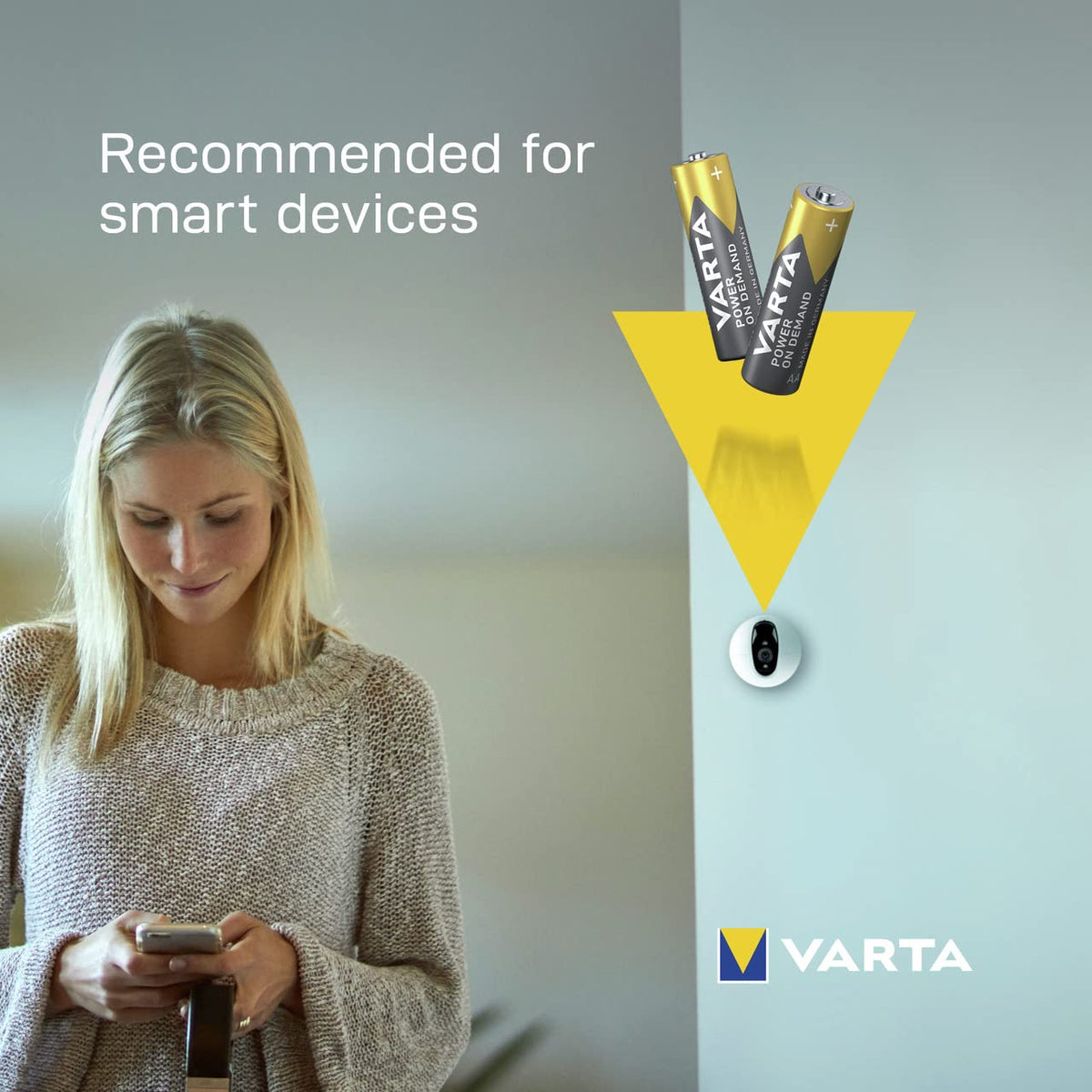 VARTA Batteries AA, Pack of 40, Power on Demand, Alkaline, 1.5 V