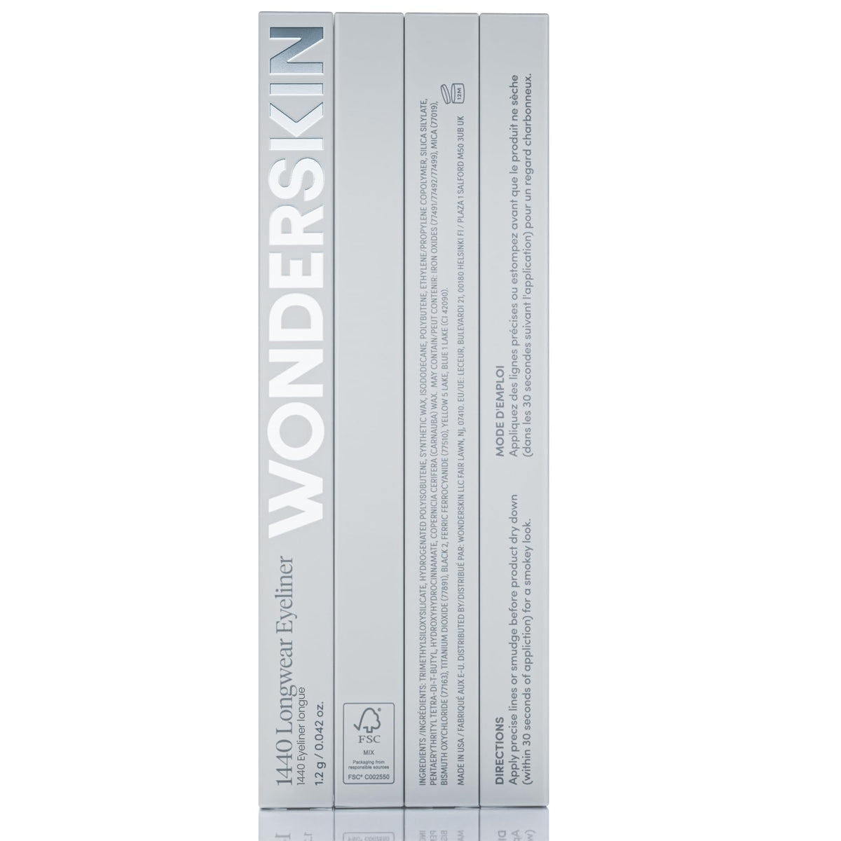 Wonderskin Eyeliner Pencil 1440 Longwear Eyeliner Waterproof & Smudge Proof