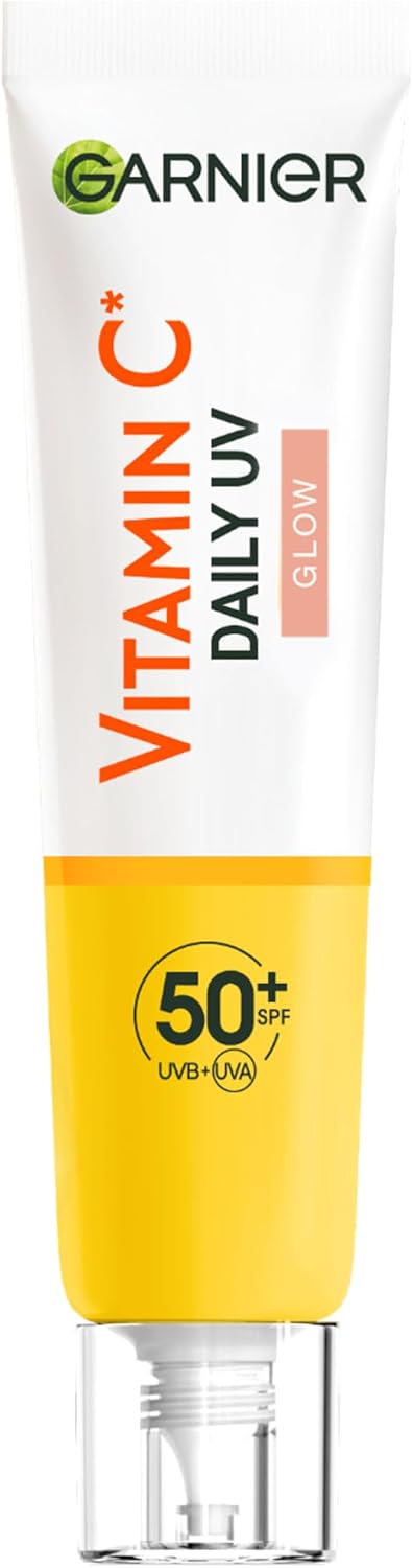 Garnier Vitamin C* Daily UV Brightening Fluid Sheer Glow, SPF50+, 40ml