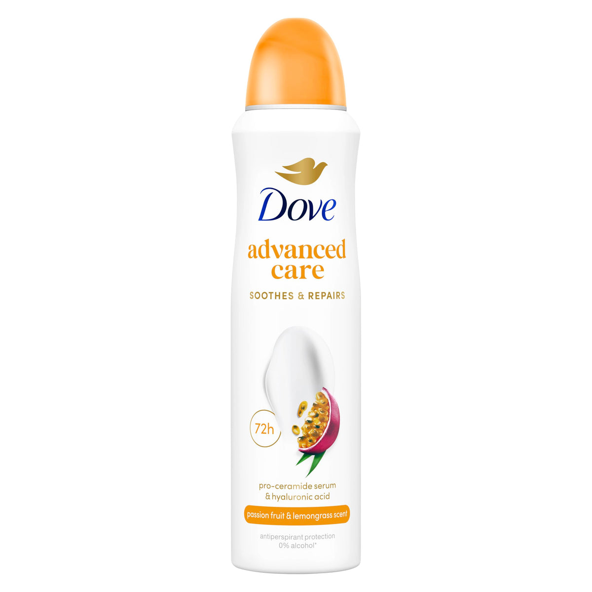Dove Advanced Care Original Anti-perspirant Deodorant Spray with Triple Moisturising technology aerosol for 72 hours of protection 100 ml
