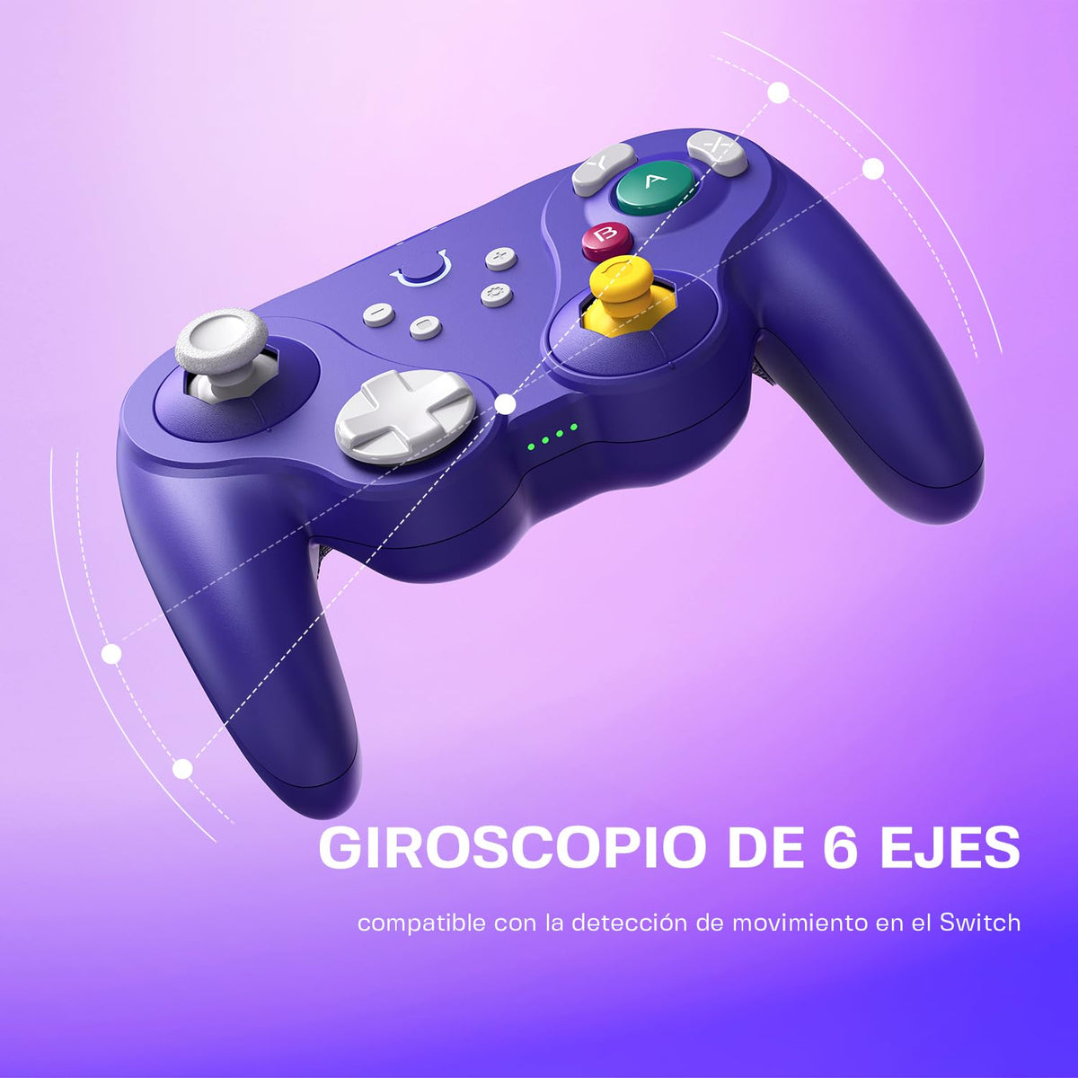 NYXI Hyperion 3 Switch 2 Controller – World's First Third-Party Wireless Controller for Switch 2, 9-Axis Gyro, Hall Effect Joysticks, Full Mechanical Button, Dual Back Button & Adjustable Vibration