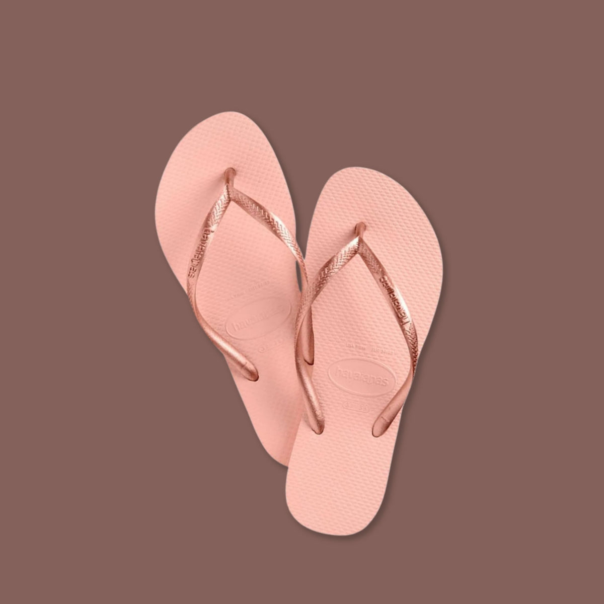 Havaianas - Slim, Stylische, Robuste und Vielseitige Badelatschen für Frauen mit Texturierten Sohlen für Grip und Halt