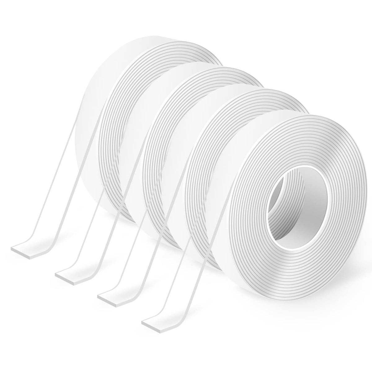 Art3d Double-Sided Tape (10FT), Traceless, Removable, Reusable, Washable - Multipurpose Tape as Seen on TV