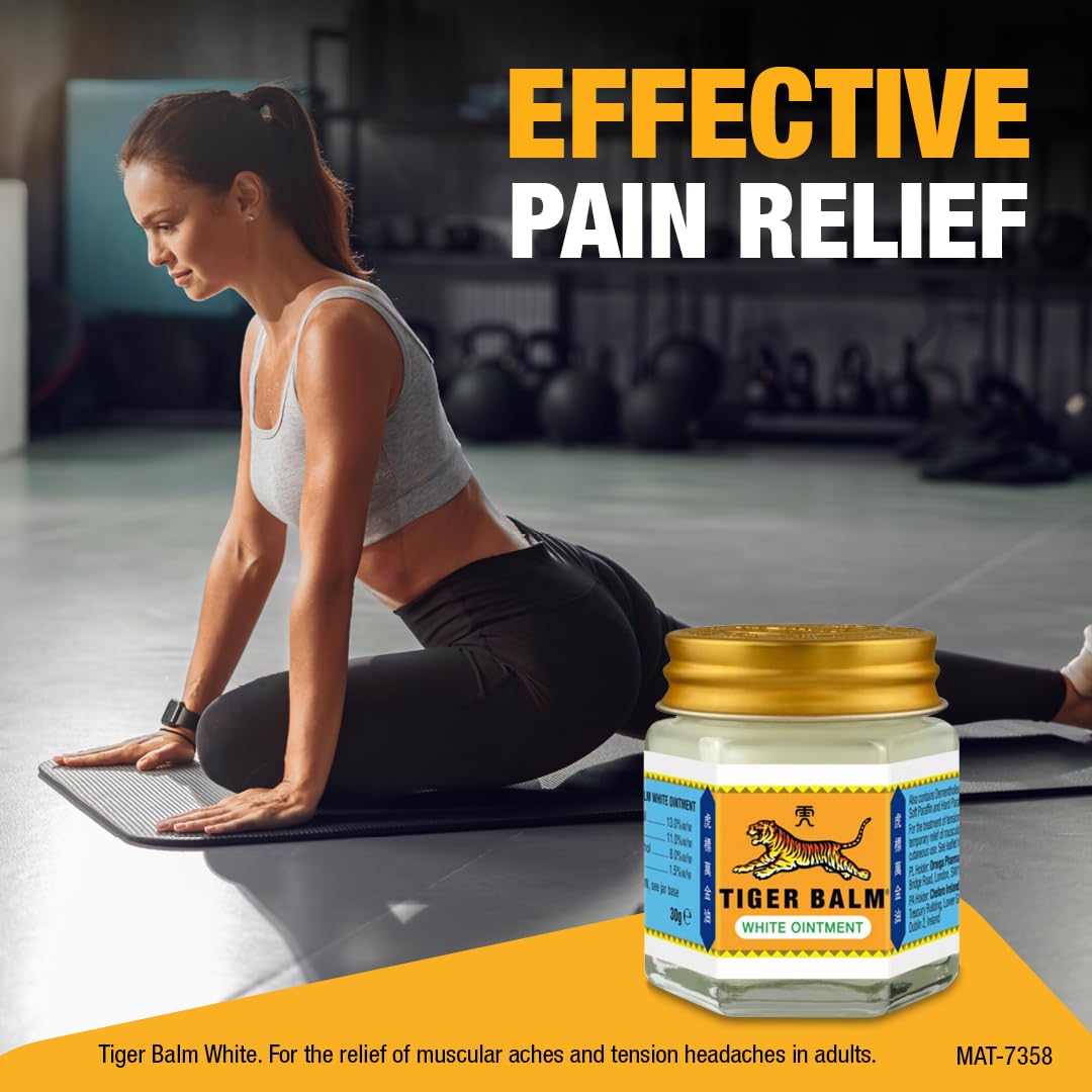 Tiger Balm Red Ointment for Muscle Pain Relief and Back Ache 30g