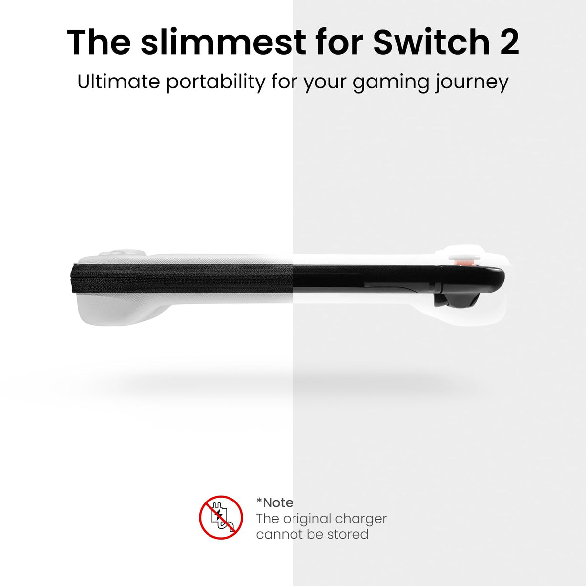 tomtoc Slim Carring Case for Nintendo Switch 2, Military Grade Protection